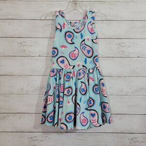 Dot Dot Smile Baby Girl Heart Flower Paisley Cute Twirl Tank Dress  Size 2T